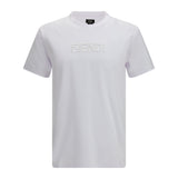 Cotton T-shirt with embroidered logo