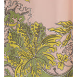 Printed silk twill Pants