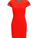 Cotton knit mini Dress