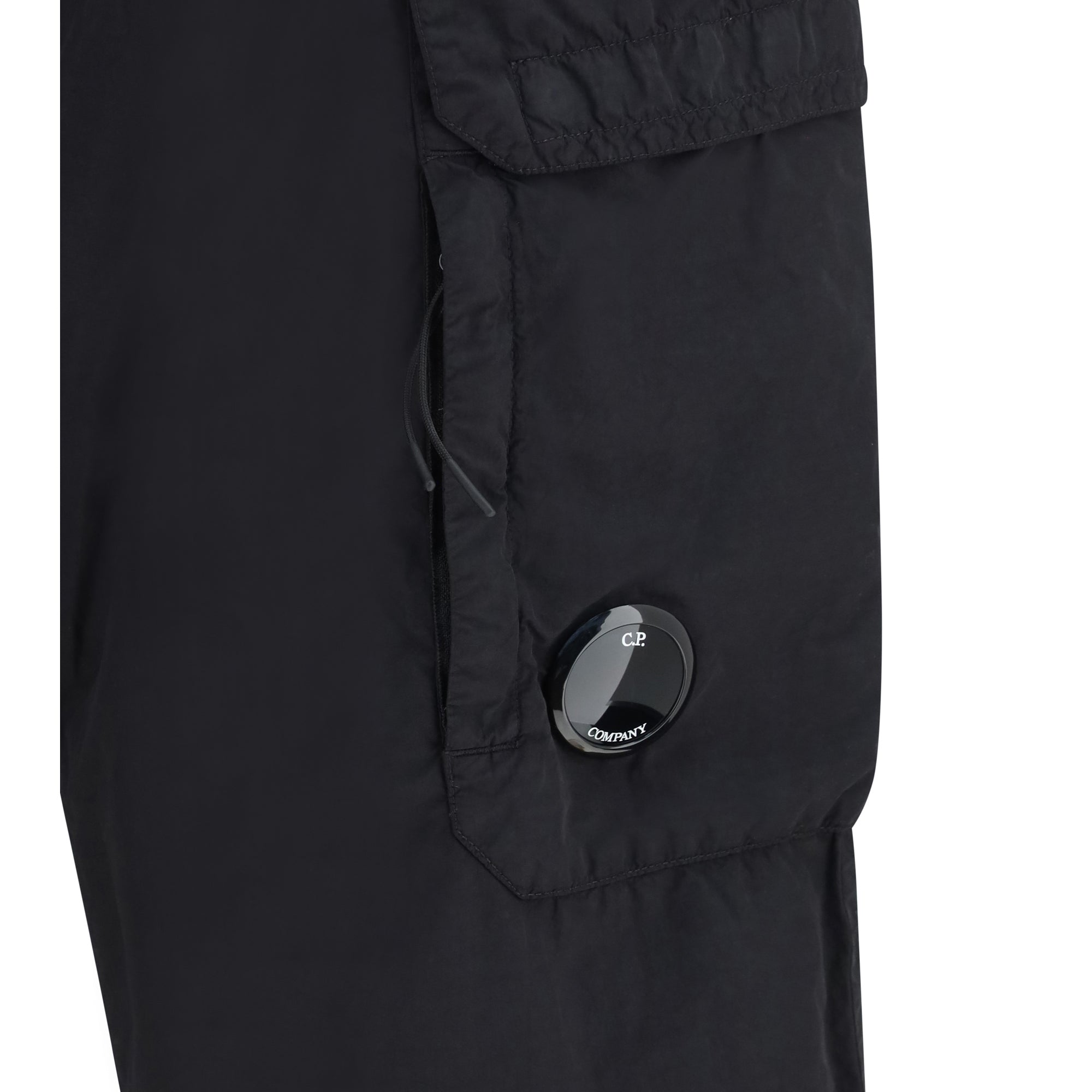 Flatt nylon loose cargo lens Pants