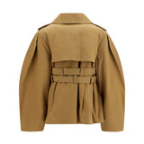 Canvas Jacket with double belt