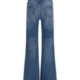 Jeans flared in organic cotton denim