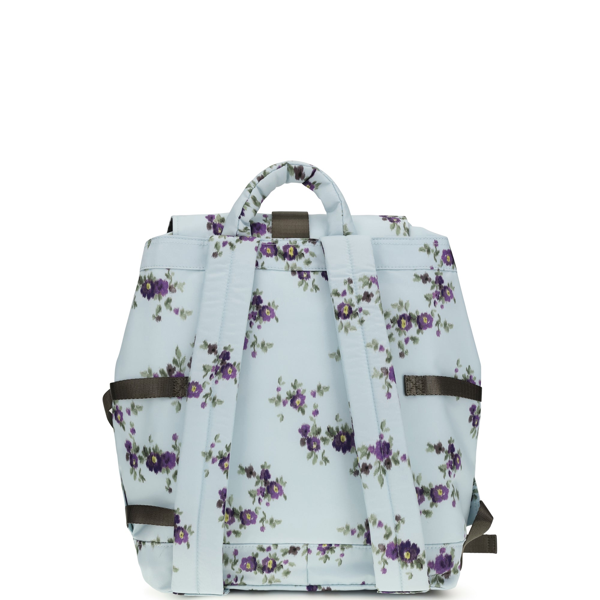 Re-tech Nylon Backpack with floral pattern