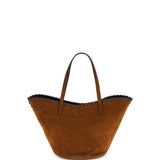 Suede Caro Handbag