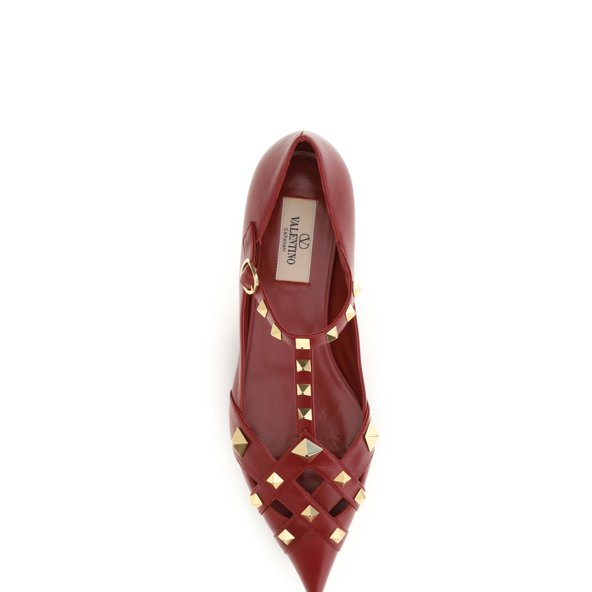 Studdy Ballerinas in kidskin