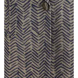 Single-breasted Jacket cchevron jacquard viscose
