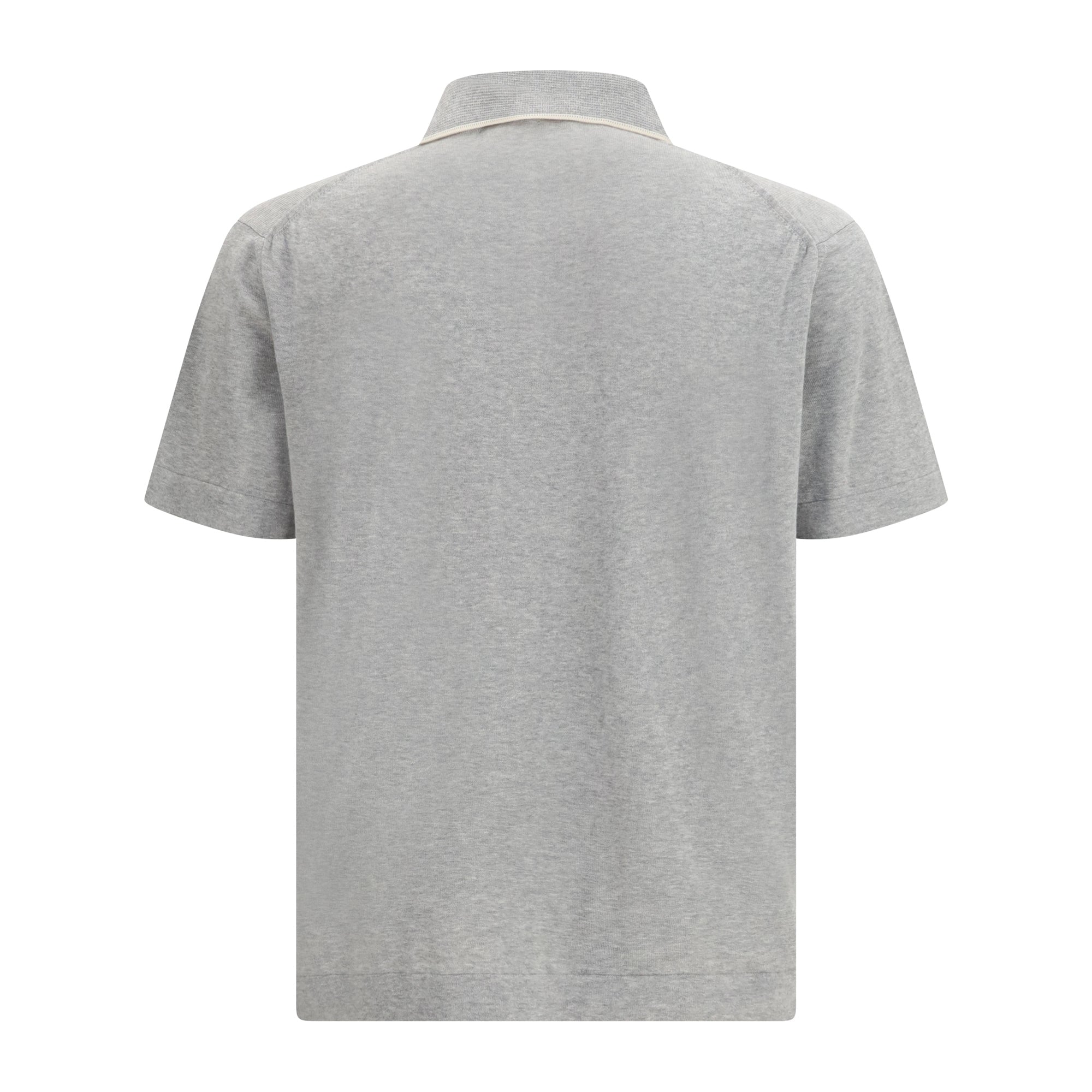 Knitted Polo with short sleeves