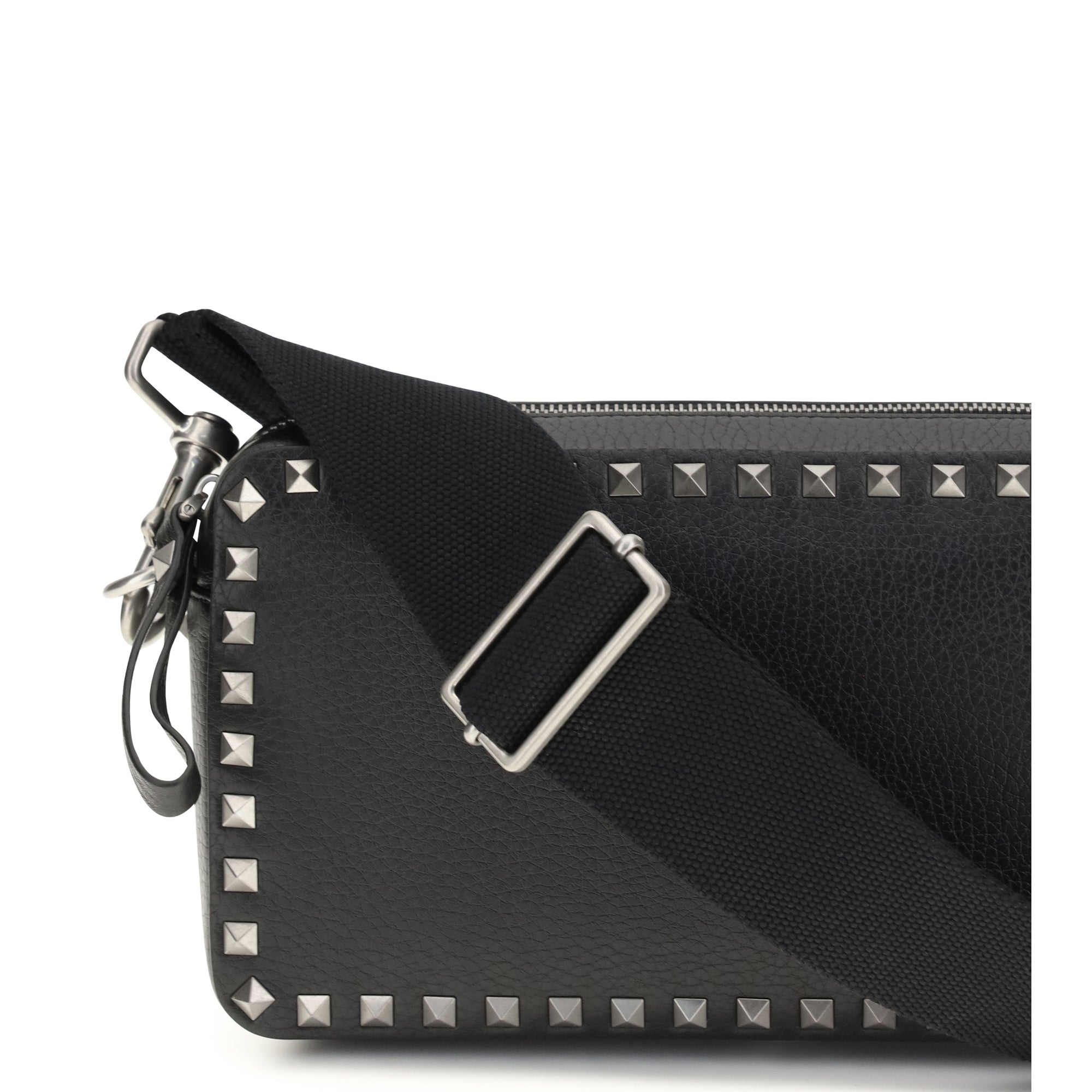 Rockstud leather Shoulder Bag