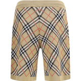 Check cotton blend Shorts