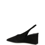 Cube wedge slingback Pumps