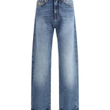 Barocco Turn-Up Jeans