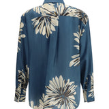 Floral silk Shirt