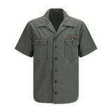 Short-sleeve Shirt with chest pocket