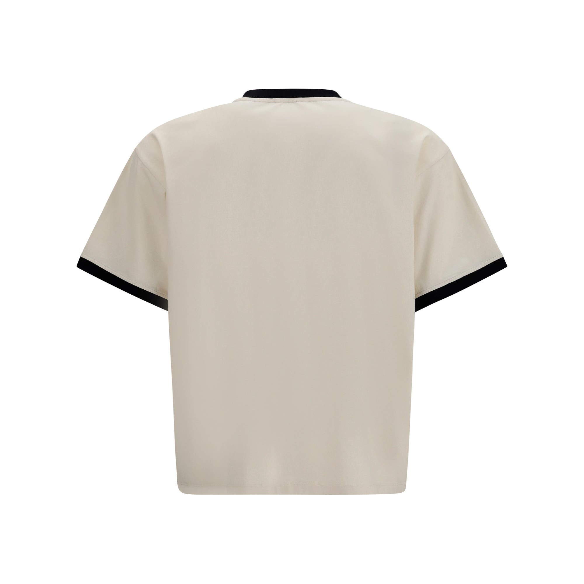 Cotton Jersey T-shirt With Poplin Balloo