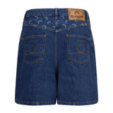 High-waisted denim Shorts