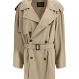 Belted double-breasted Trench Coat