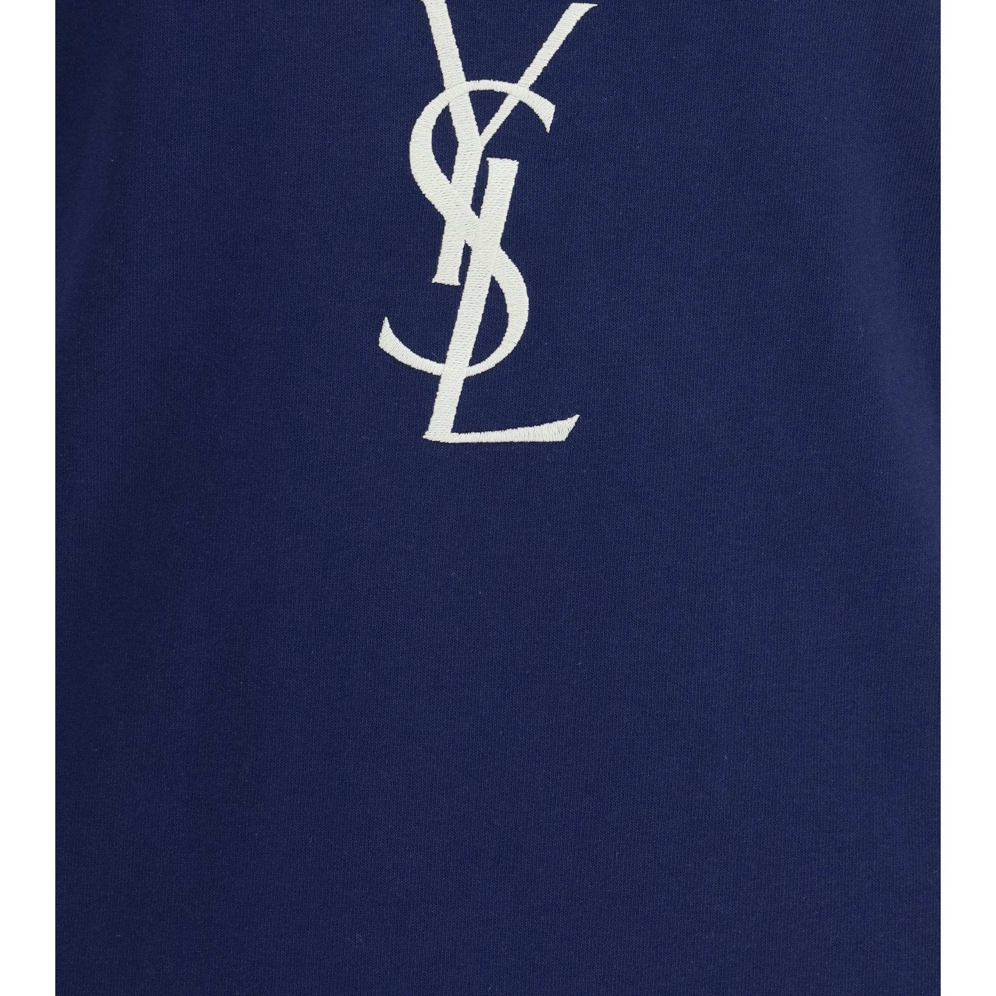 Cassandre Tank Top in cotton with YSL Monogram