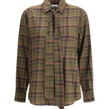 Cassandre check lavallière Shirt