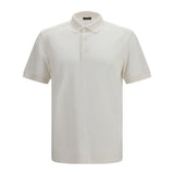 Cotton and silk piqué Polo