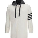 Unconstructed hooded Bal Collar