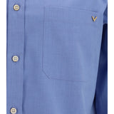 Lightweight cotton Shirt with VGold