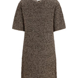 Sequin-effect tweed Dress