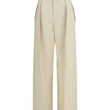 Wide leg canvas Pants
