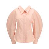 Cut-out cotton poplin Shirt