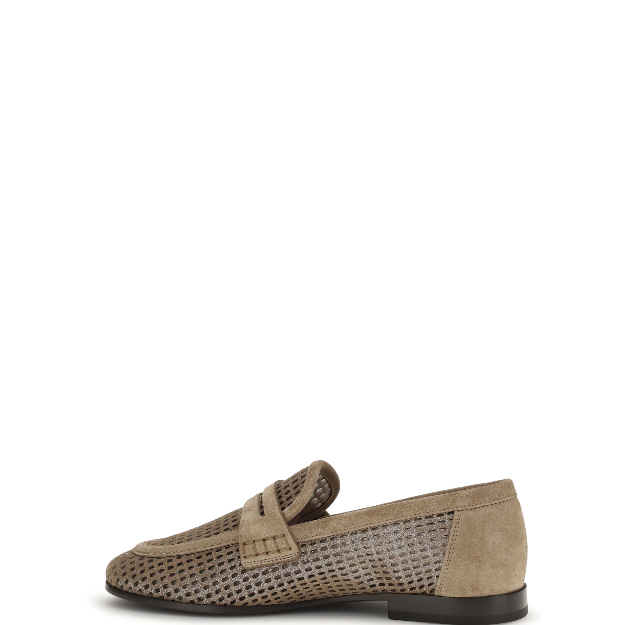 Sparkling Net leather Loafers