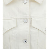 Cocoon reversed-effect raw denim Jacket