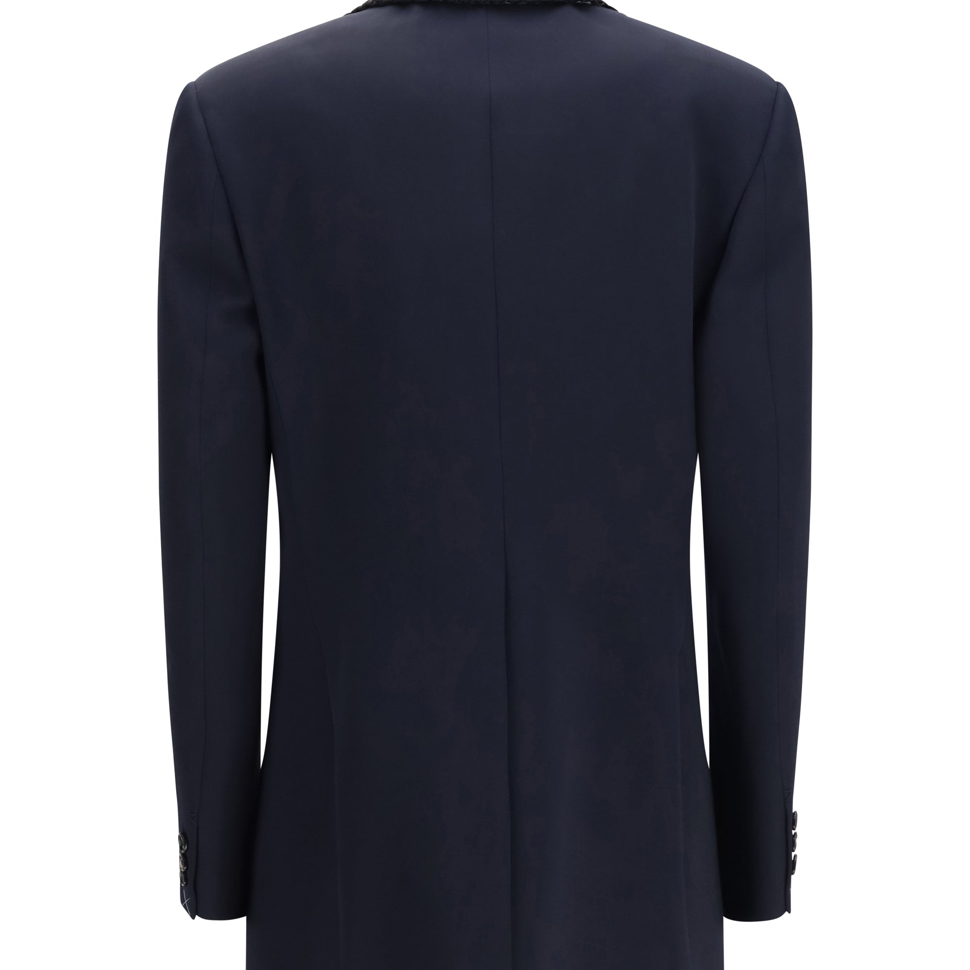 Single breasted Jacket with intrecciato motif
