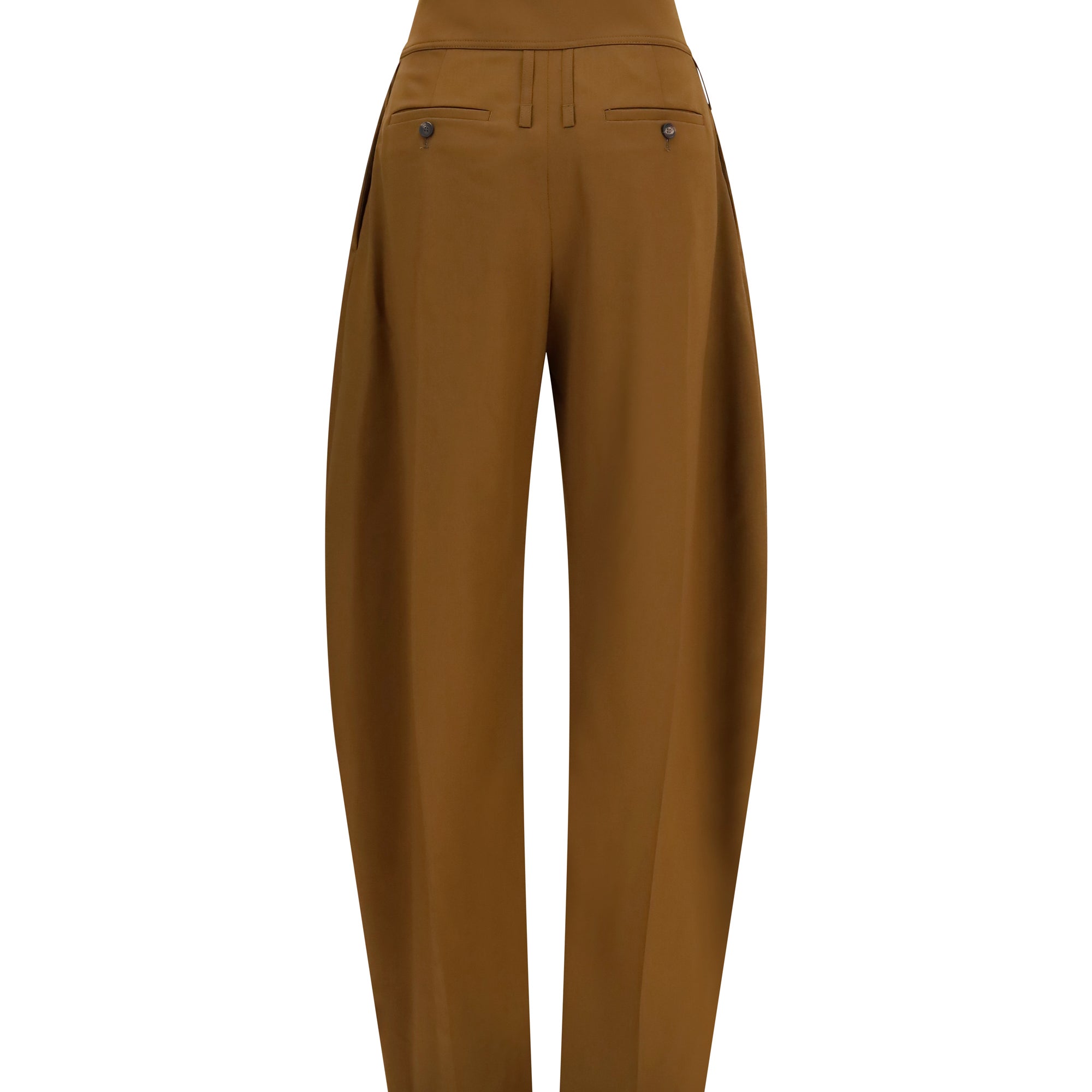Wide balloon-fit zip Pants
