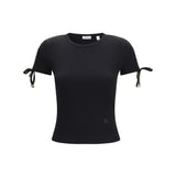 Cotton lace-detail T-shirt