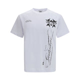 History print cotton T-shirt