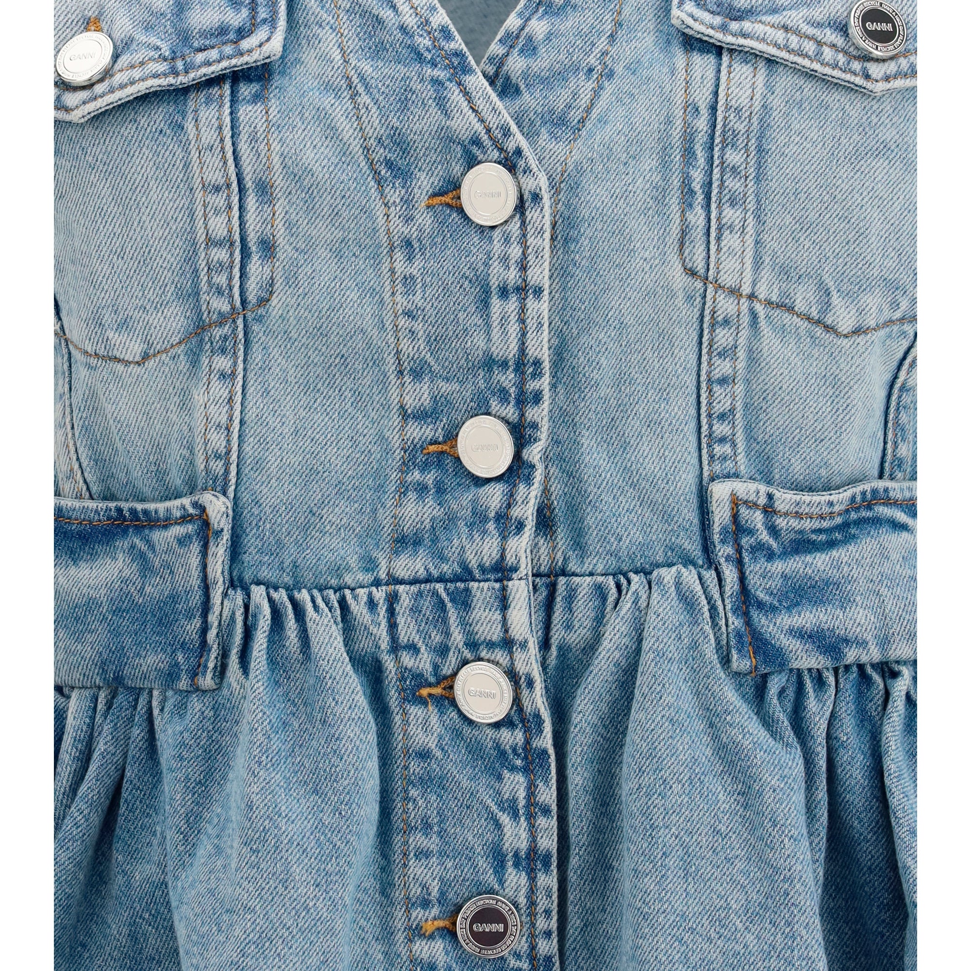 Lightweight denim Vest