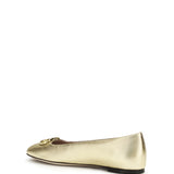 VLogo Signature laminated nappa Ballerinas
