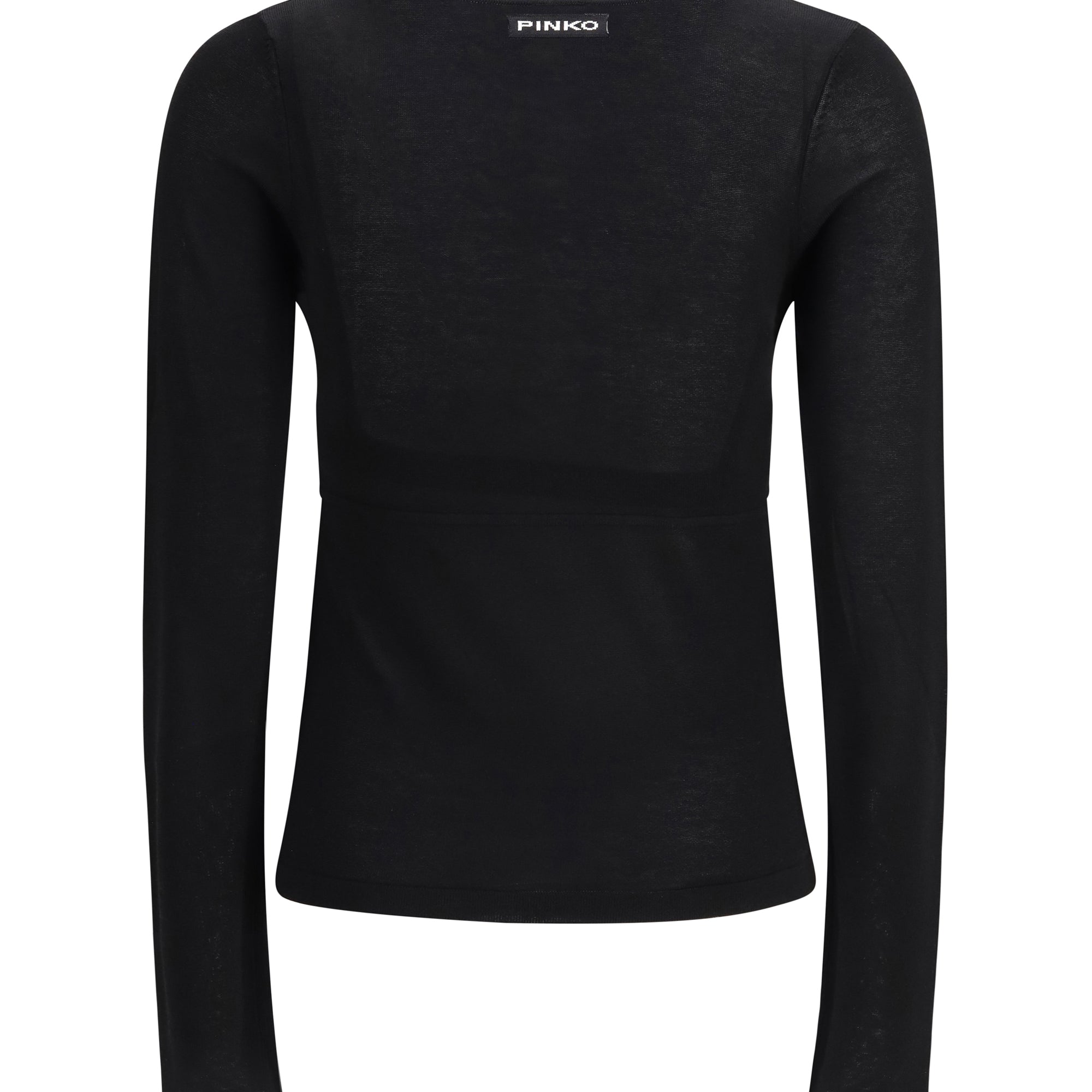 Sweater long-sleeve with V-open neckline