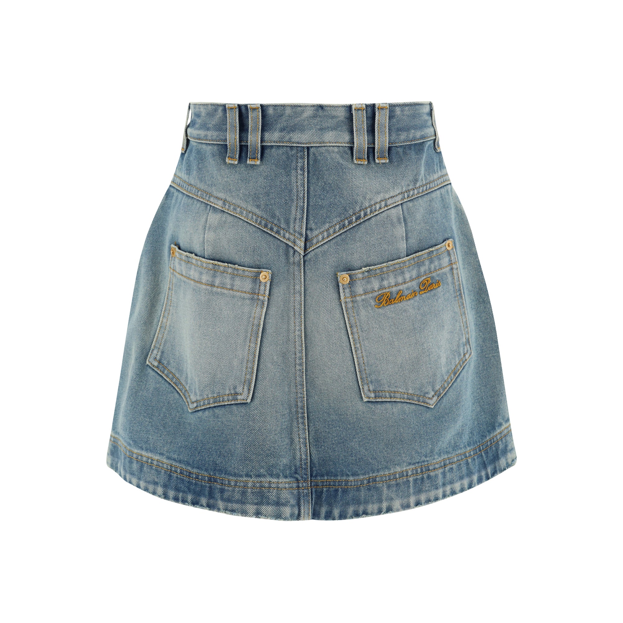 Trapeze Mini Skirt