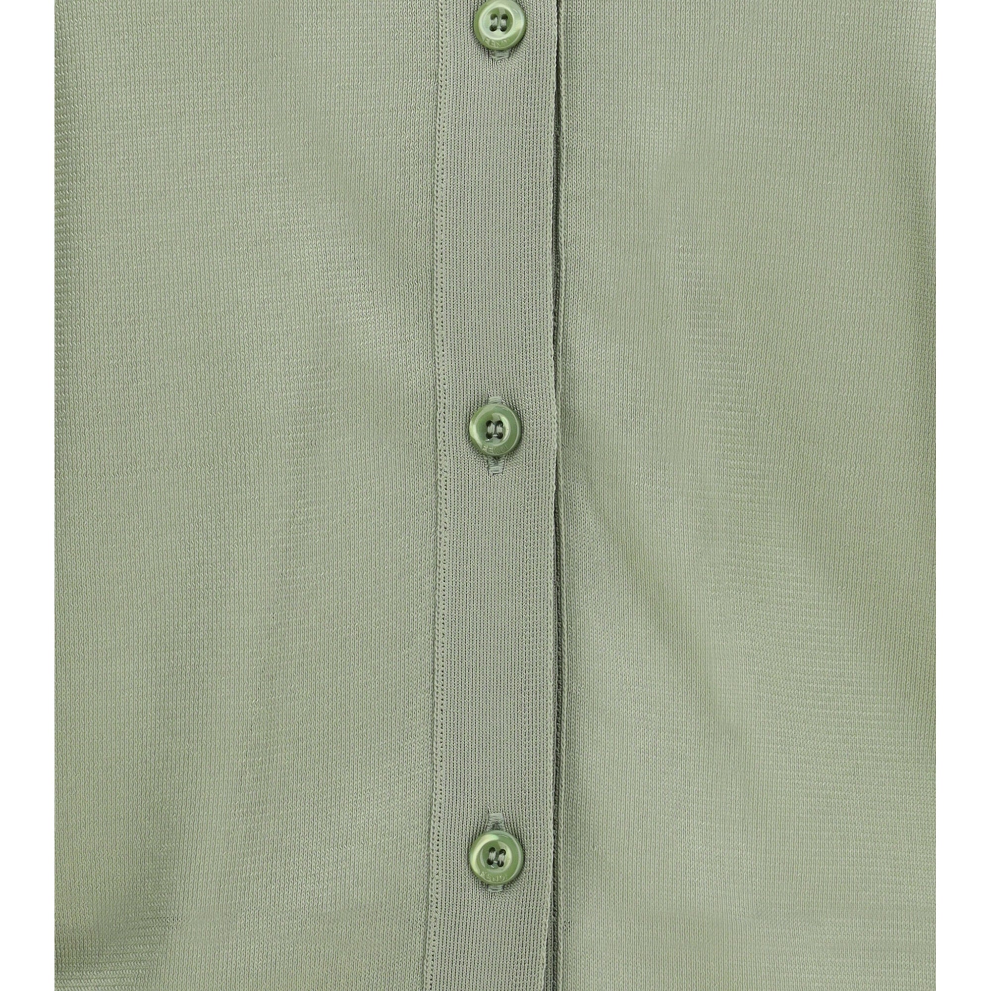 Cardigan crewneck in viscose with embroidered logo