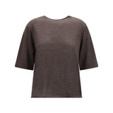 Nala fine-knit cashmere T-shirt