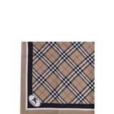 Silk Check Scarf