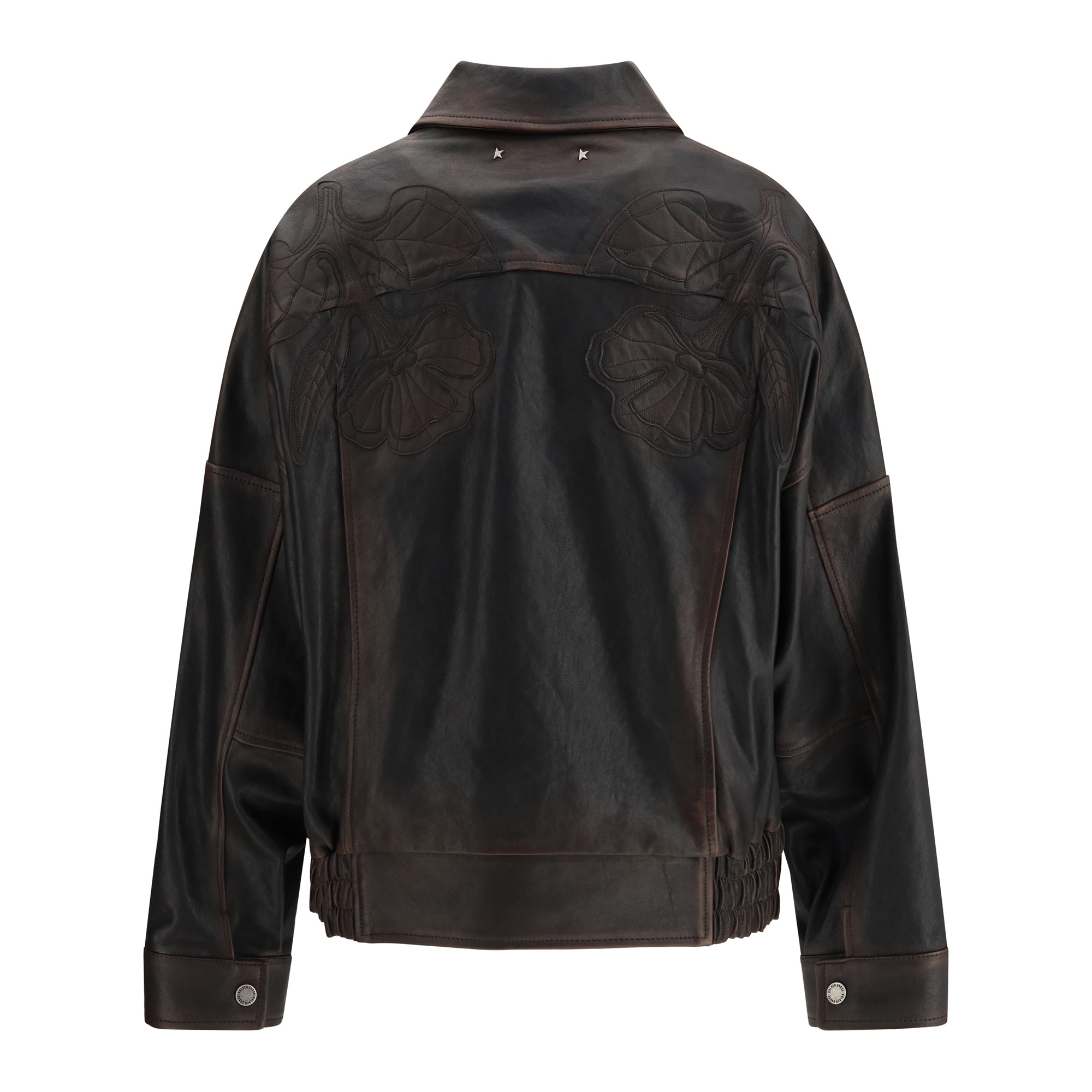 Nappa leather bomber Jacket
