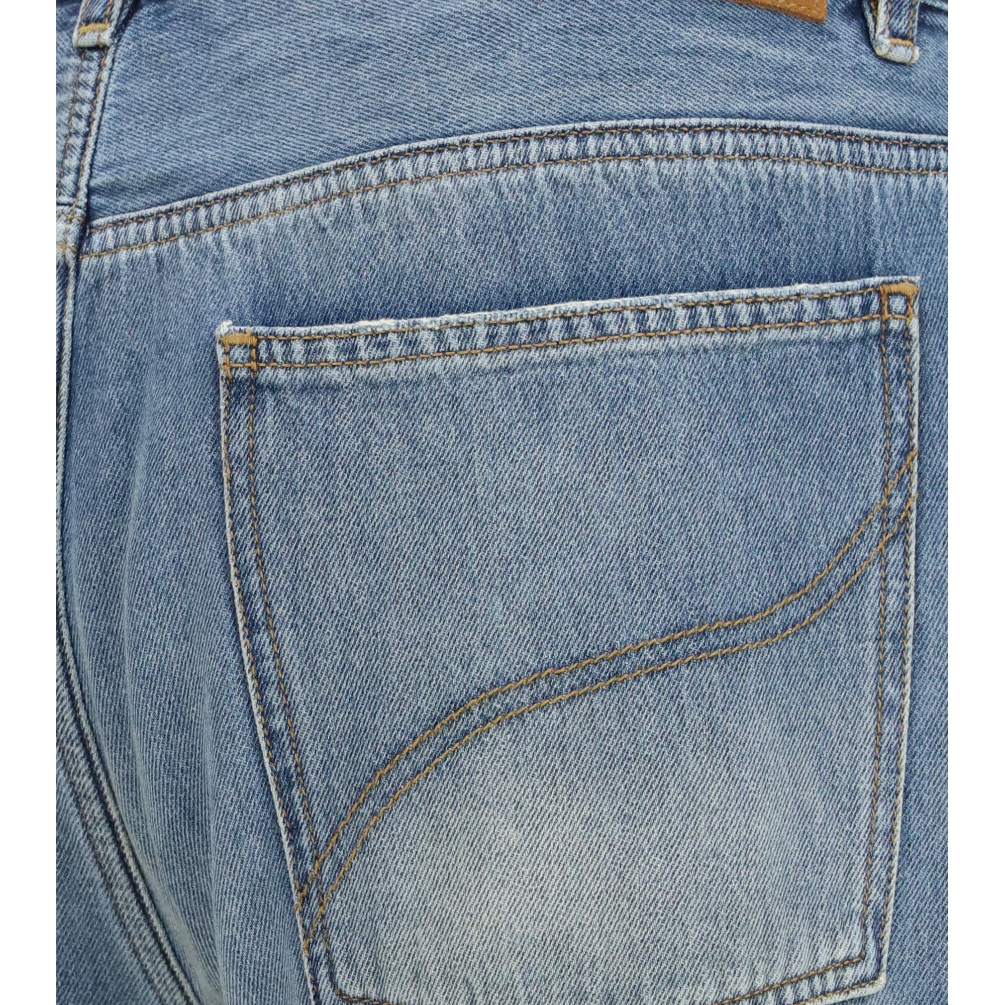 Slash flared distressed Jeans