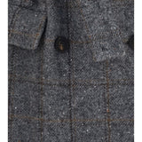 Long alpaca-blend Coat with belt
