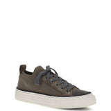 Cotton knit and suede Sneakers