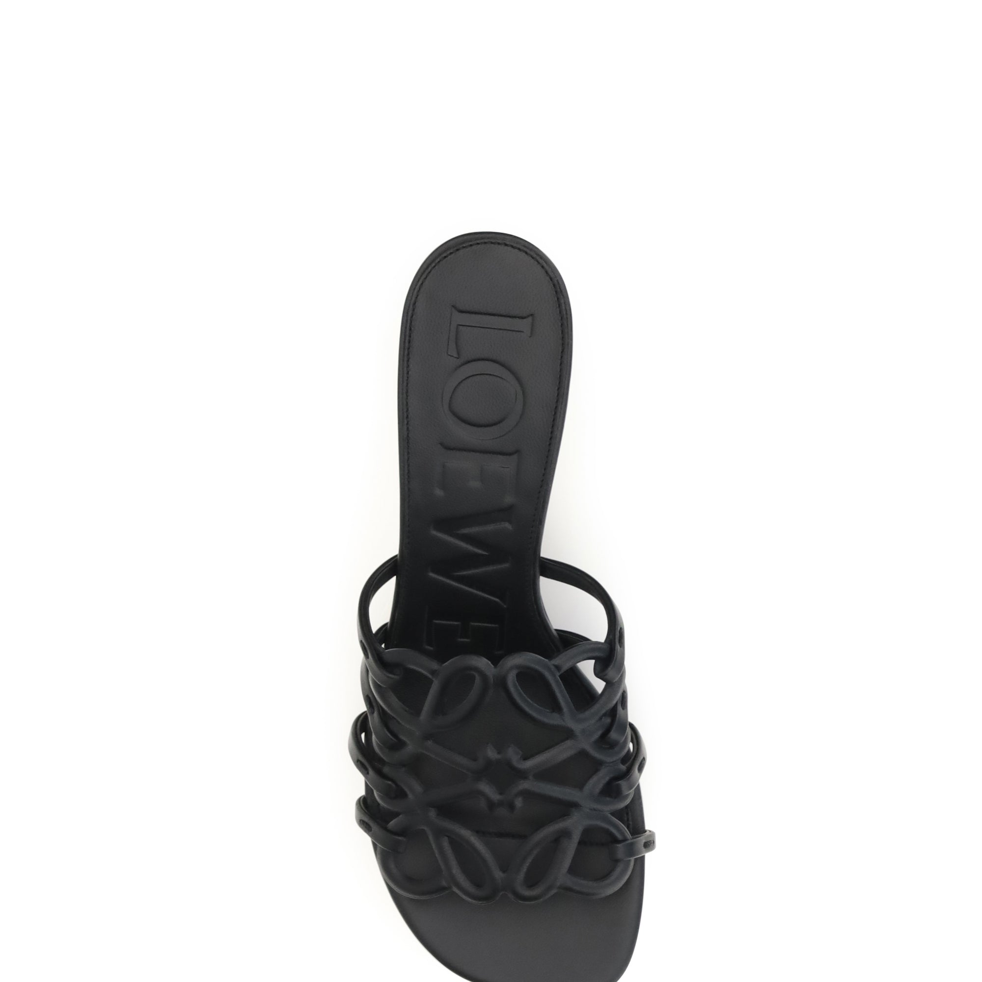 Anagram Petal leather slide Sandals