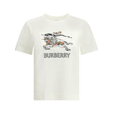 Cotton T-shirt with drawn EKD