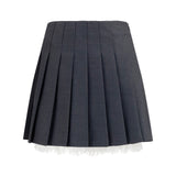 Pleated mini Skirt