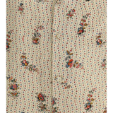 Papier Floral print silk bowling Shirt