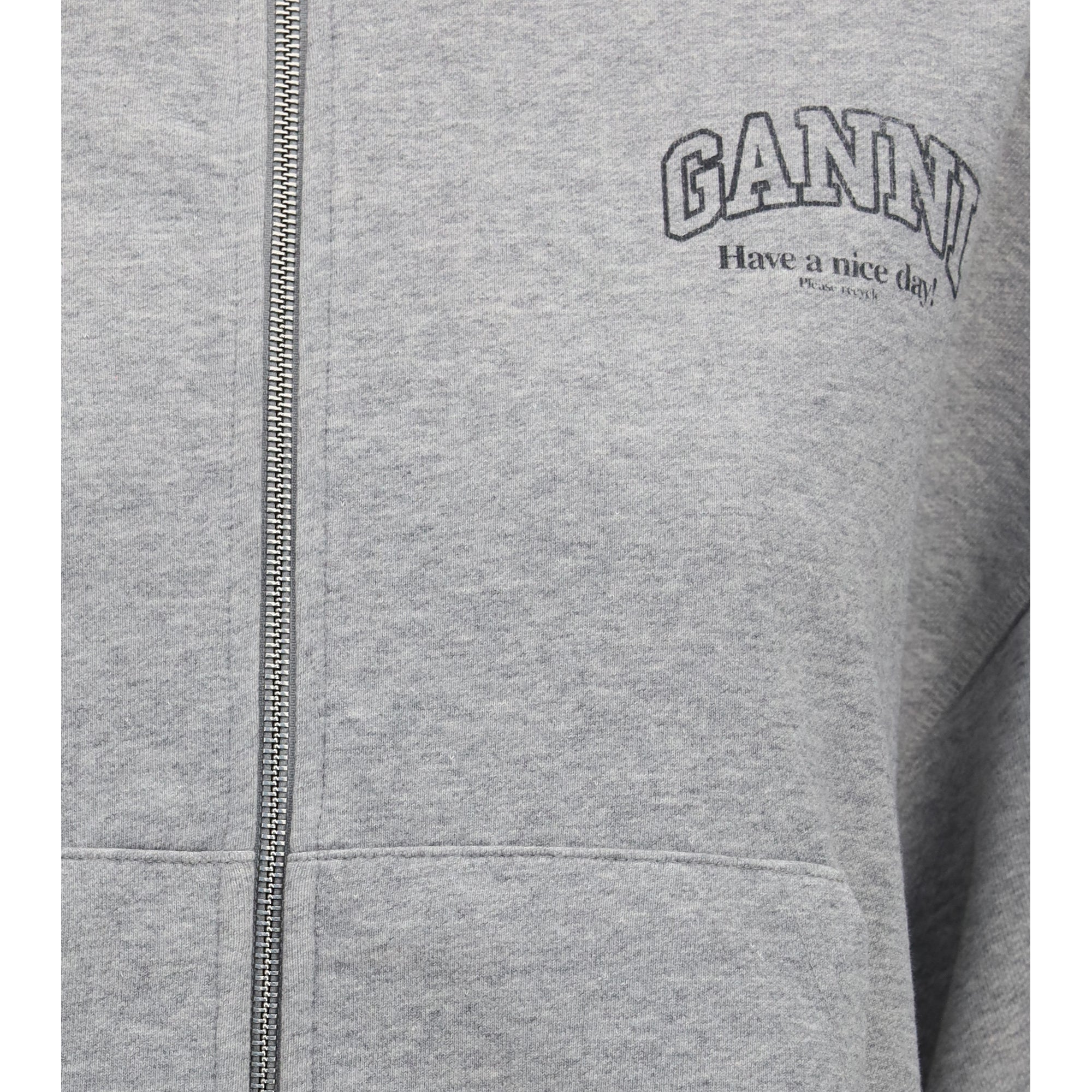 Cotton zip-up Hoodie